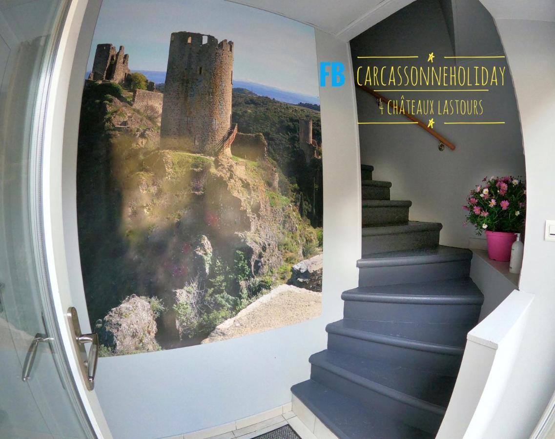 3 Star Surdespine Historic 4 Chateaux Lastours Air Conditioned Екстериор снимка